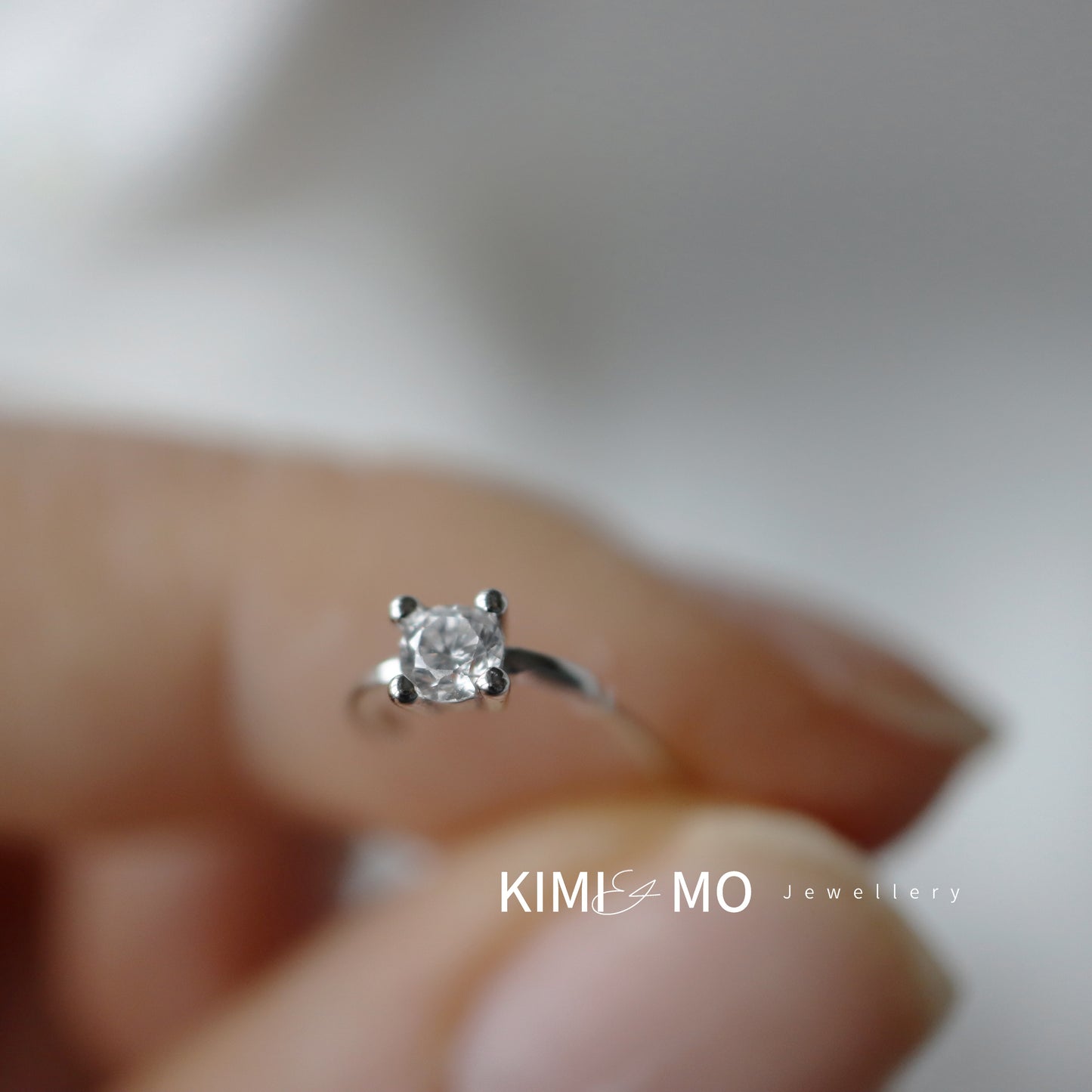 Mini Cerceau Diamant - Or Vermeil & Argent Sterling -**Cerceau**