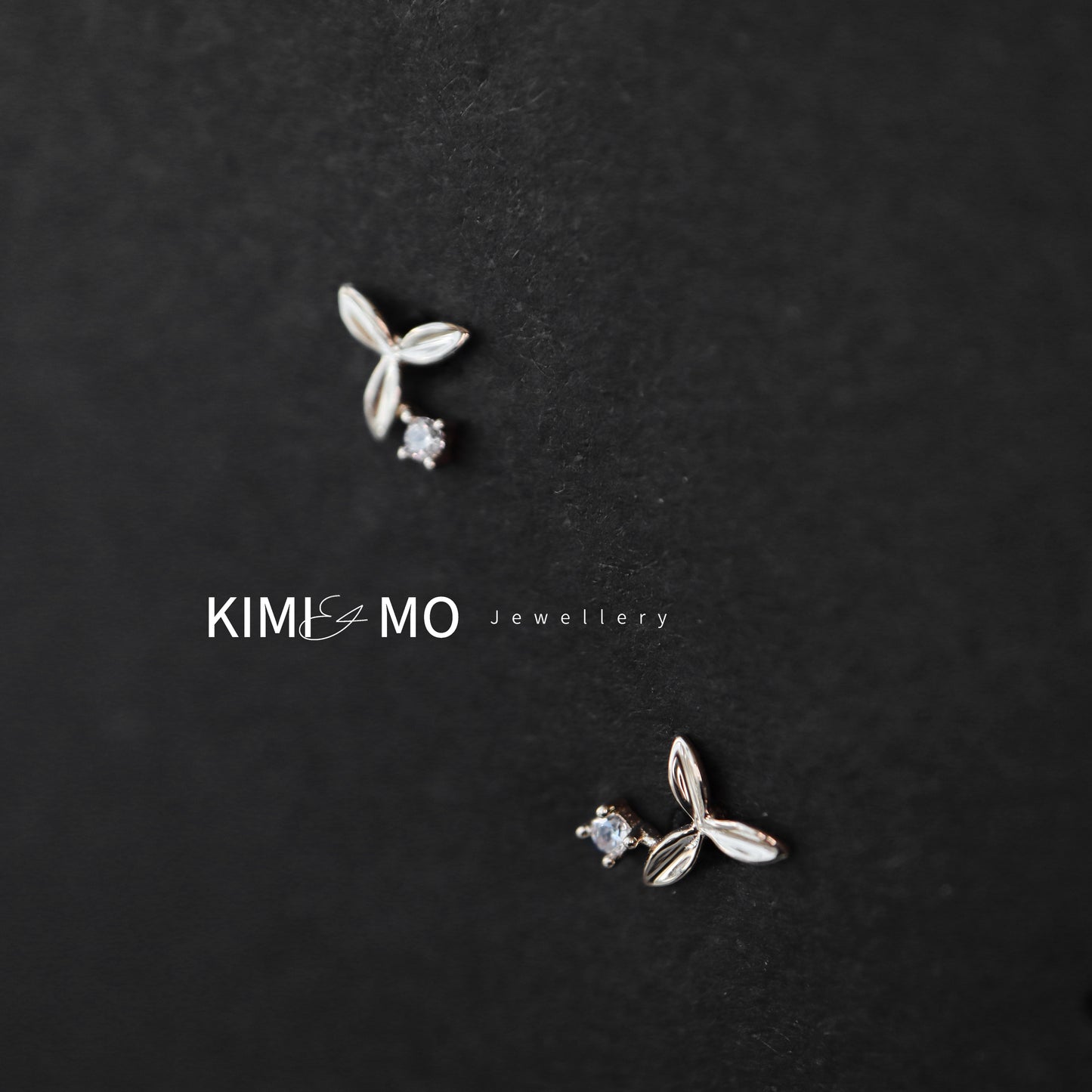 Tiny 9K Solid Gold Flower Stud Earring • Gold Vermeil & Sterling Silver Minimalist Stud Earring